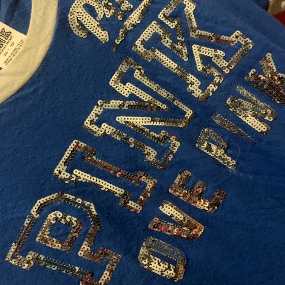 Vs PINK BLING tee - Picture 2 of 3